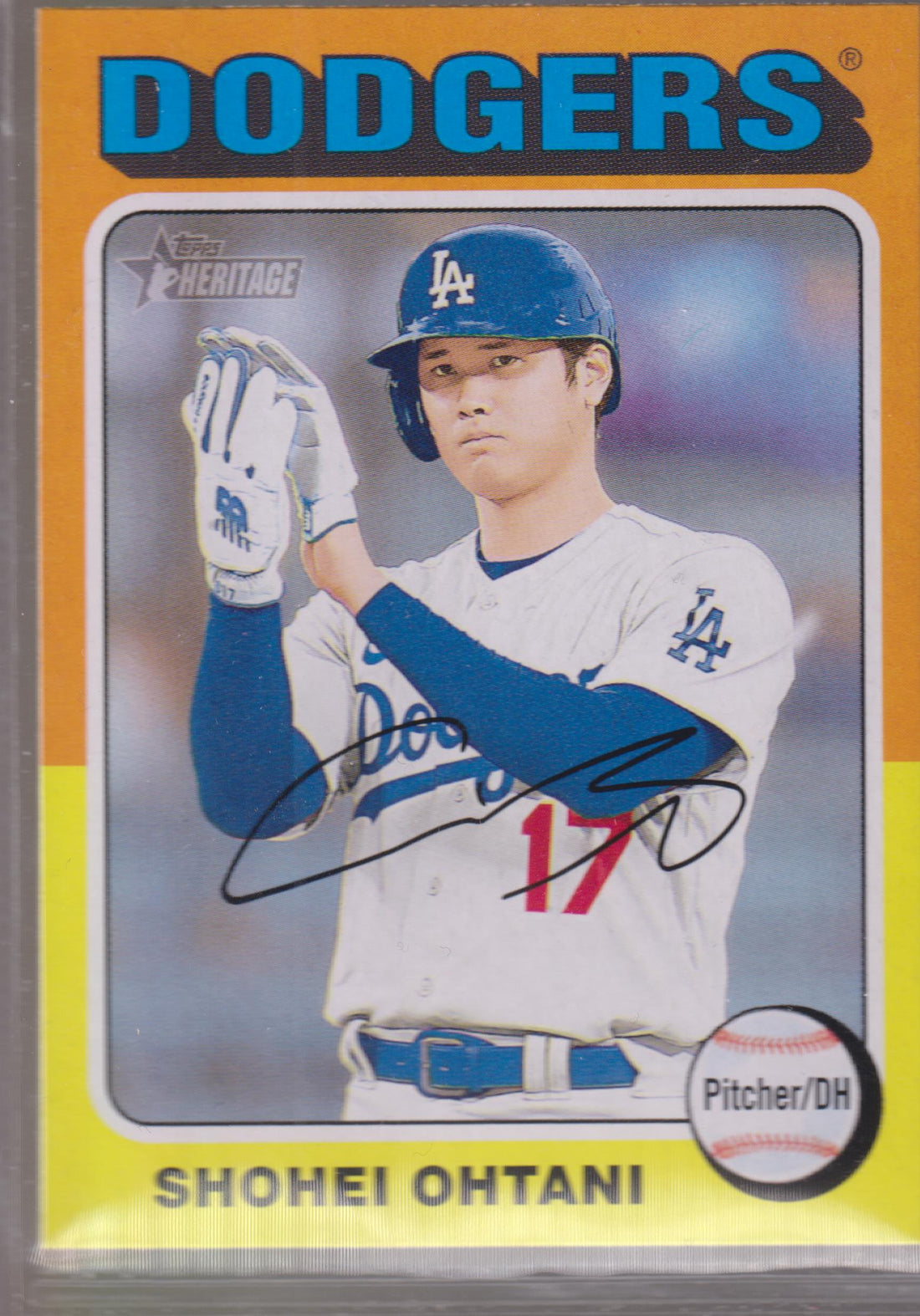 2024 Topps Heritage Baseball Shohei Ohtani #371