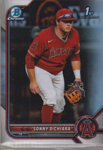 2022 Bowman Draft Chrome Refractor Sonny DiChiara #BDC-16