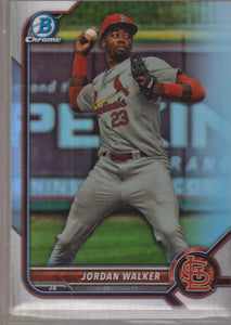 2022 Bowman Draft Chrome Refractor Jordan Walker #BDC-36