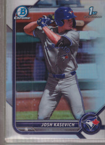 2022 Bowman Draft Chrome Refractor Josh Kasevich #BDC-45