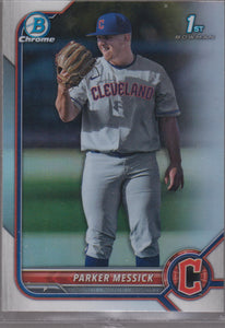 2022 Bowman Draft Chrome Refractor Parker Messick #BDC-71