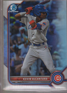 2022 Bowman Draft Chrome Refractor Kevin Alcantara #BDC-86