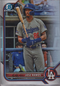 2022 Bowman Draft Chrome Refractor Jose Ramos #BDC-102