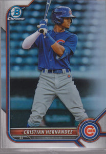 2022 Bowman Draft Chrome Refractor Cristian Hernandez #BDC-111