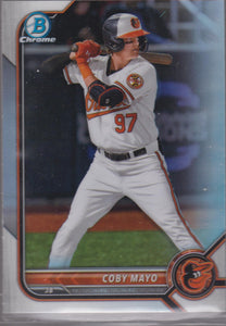 2022 Bowman Draft Chrome Refractor Coby Mayo #BDC-127