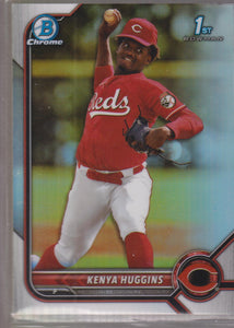 2022 Bowman Draft Chrome Refractor Kenya Huggins #BDC-140