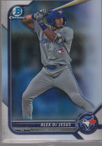 2022 Bowman Draft Chrome Refractor Alex De Jesus #BDC-147