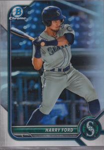 2022 Bowman Draft Chrome Refractor Harry Ford #BDC-137