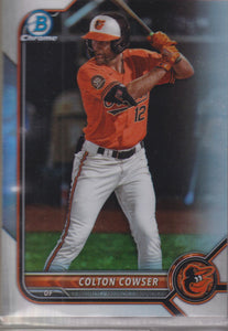 2022 Bowman Draft Chrome Refractor Colton Cowser #BDC-149