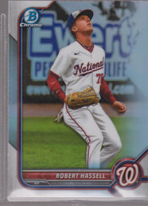 2022 Bowman Draft Chrome Refractor Robert Hassell #BDC-169