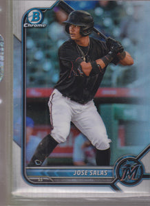 2022 Bowman Draft Chrome Refractor Jose Salas #BDC-175