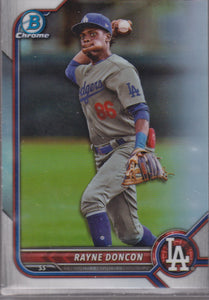 2022 Bowman Draft Chrome Refractor Rayne Doncon #BDC-188