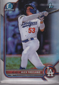 2022 Bowman Draft Chrome Refractor Alex Freeland #BDC-194