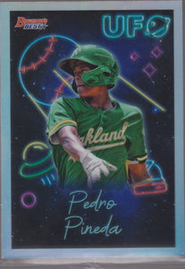 2022 Bowman's Best Bowman UFO Pedro Pineda #UFO-18