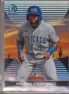 2022 Bowman Chrome 2021 AFL Fall Stars Nelson Velazquez #AFLS-1