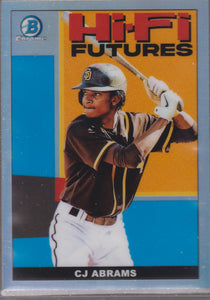 2022 Bowman Hi-Fi Futures CJ Abrams #HIFI-8