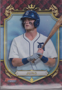 2022 Bowman's Best Prospective Royalty Jace Jung #PR-11