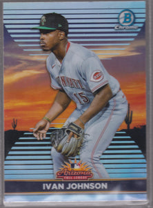 2022 Bowman Chrome 2021 AFL Fall Stars Ivan Johnson #AFLS-3