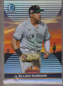 2022 Bowman Chrome 2021 AFL Fall Stars Elijah Dunham #AFLS-4