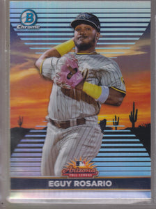 2022 Bowman Chrome 2021 AFL Fall Stars Eguy Rosario #AFLS-10