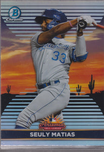 2022 Bowman Chrome 2021 AFL Fall Stars Seuly Matias #AFLS-5