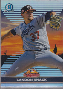 2022 Bowman Chrome 2021 AFL Fall Stars Landon Knack #AFLS-11