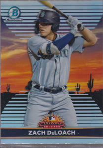 2022 Bowman Chrome 2021 AFL Fall Stars Zach DeLoach #AFLS-6