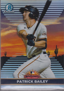 2022 Bowman Chrome 2021 AFL Fall Stars Patrick Bailey #AFLS-13