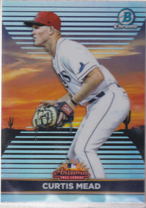 2022 Bowman Chrome 2021 AFL Fall Stars Curtis Mead #AFLS-16