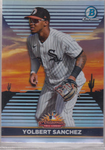 2022 Bowman Chrome 2021 AFL Fall Stars Yolbert Sanchez #AFLS-20