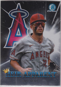2022 Bowman Draft Heir Apparent Zach Neto #HA-11