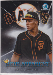 2022 Bowman Draft Heir Apparent Reggie Crawford #HA-6