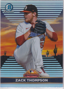 2022 Bowman Chrome 2021 AFL Fall Stars Zack Thompson #AFLS-30