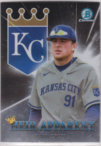 2022 Bowman Draft Heir Apparent Gavin Cross #HA-8