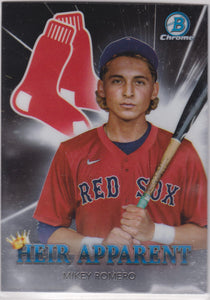 2022 Bowman Draft Heir Apparent Mikey Romero #HA-18