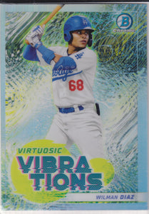 2022 Bowman Virtuosic Vibrations Wilman Diaz #VV-12