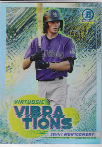 2022 Bowman Virtuosic Vibrations Benny Montgomery #VV-17