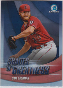 2022 Bowman Chrome Shades of Greatness Sam Bachman #SG-10
