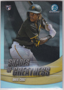 2022 Bowman Chrome Shades of Greatness Oneil Cruz #SG-23 RC