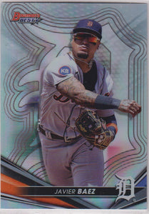 2022 Bowman's Best Refractor Javier Baez #60