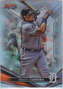 2022 Bowman's Best Refractor Miguel Cabrera #42