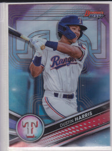2022 Bowman's Best Refractor Top Prospects Dustin Harris #TP-20