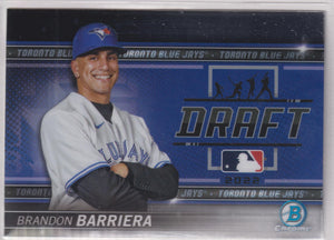 2022 Bowman Draft Bowman Draft Night Brandon Barriera #BDN-8