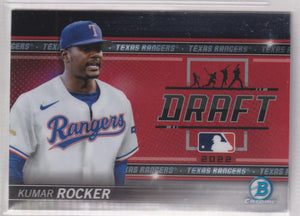 2022 Bowman Draft Bowman Draft Night Kumar Rocker #BDN-10