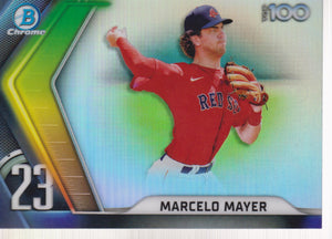 2022 Bowman Chrome Bowman Scouts Top 100 Marcelo Mayer #BTP-23
