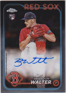 2024 Topps Chrome Rookie Autographs Brandon Walter #RA-BWA RC