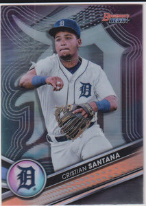 2022 Bowman's Best Top Prospects Cristian Santana #TP-3