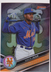 2022 Bowman's Best Top Prospects Simon Juan #TP-16