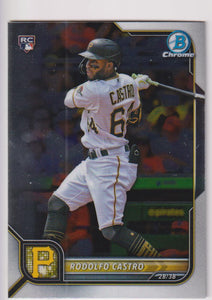 2022 Bowman Chrome Baseball Rodolfo Castro #20 RC