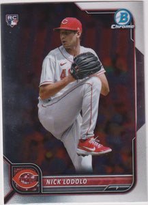 2022 Bowman Chrome Baseball Nick Lodolo #27 RC
